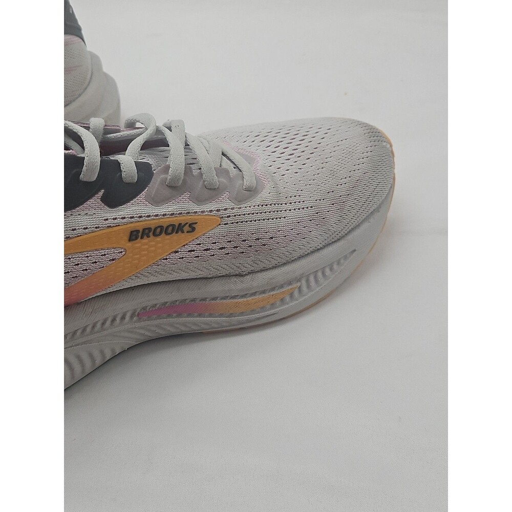 Brooks Sneakers Womens 10 D Wide Ghost 17 1204311D070 Gray Running Athletic Shoe - Picture 10 of 16